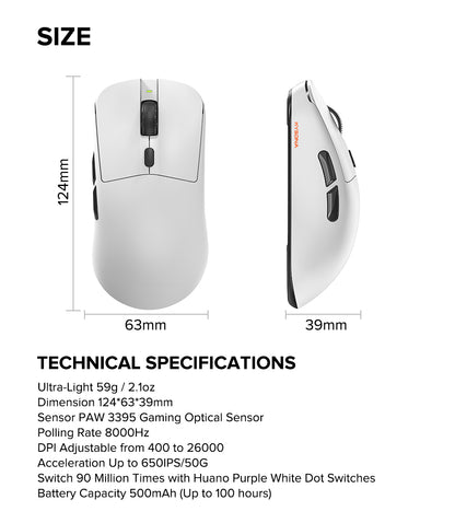 M617 8K Gaming Mouse