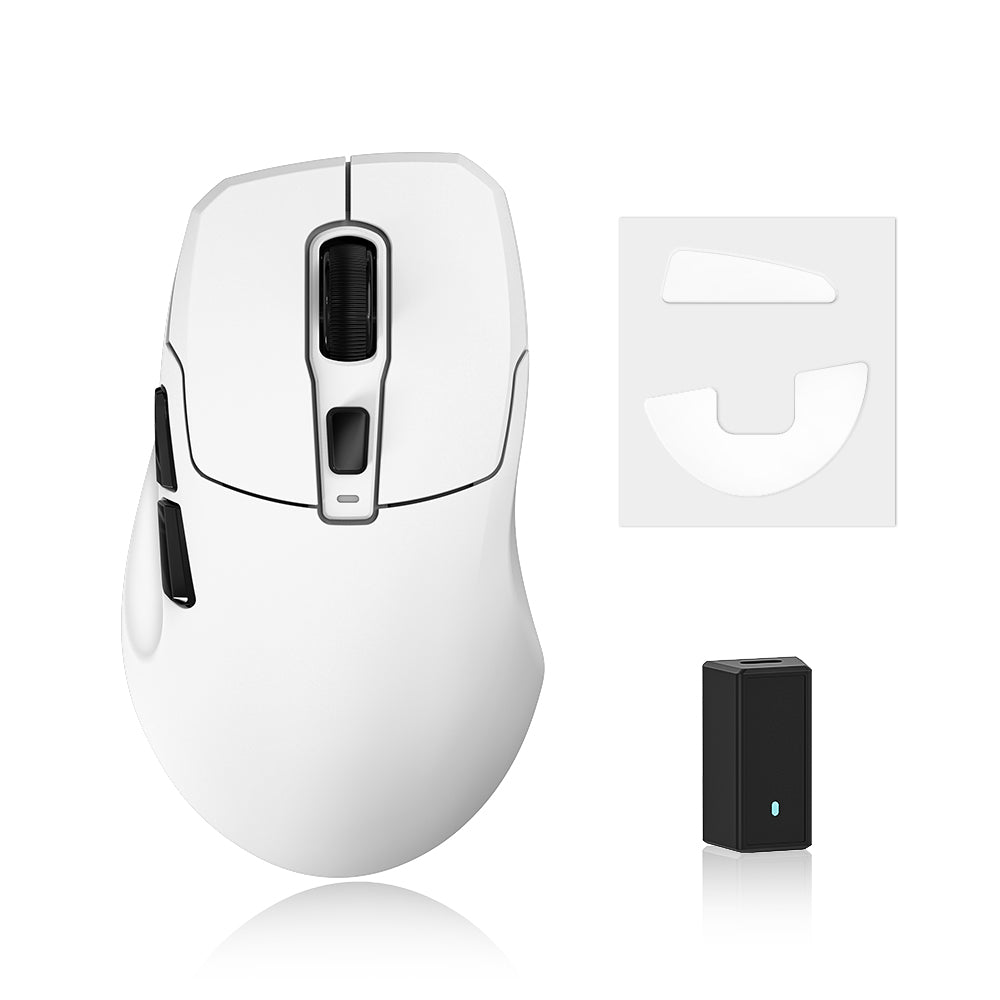 KYSONA Uranus Pro wireless gaming mouse with ergonomic design, customizable buttons, and RGB lighting for enhanced gaming performance.