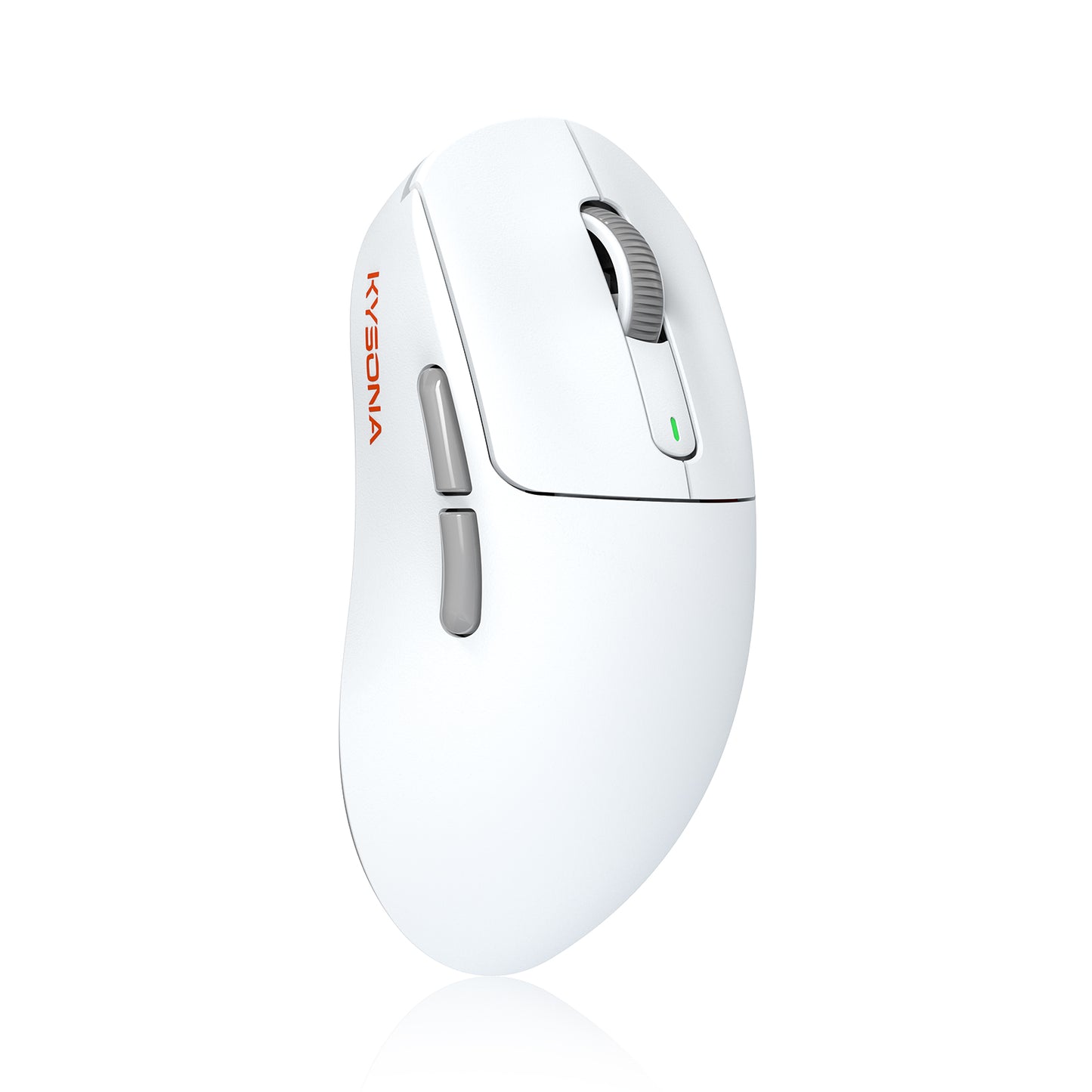 A5 pro max Wireless Gaming Mouse- Ultra Lightweight, 59g, 130 Hour Battery  Life, Dual Wireless Connectivity bluetooth mouse, Precision Sensor - White  